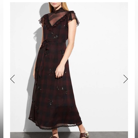 NWT Western Dress With Necktie - Picture 2 of 11